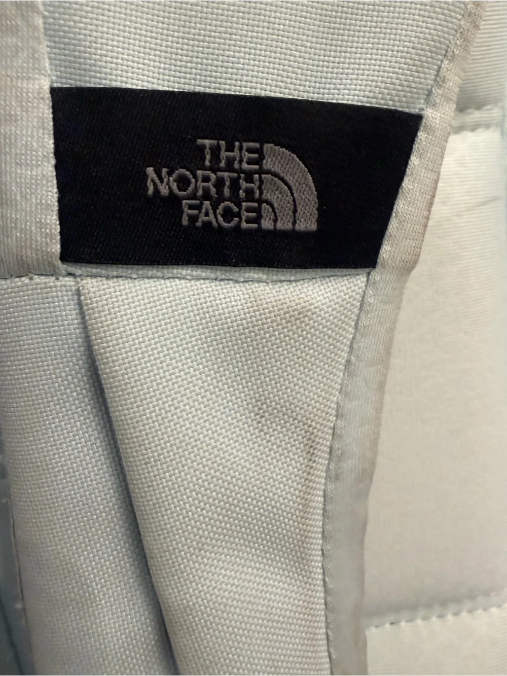 The North Face light blue Backpack with Front Bungee